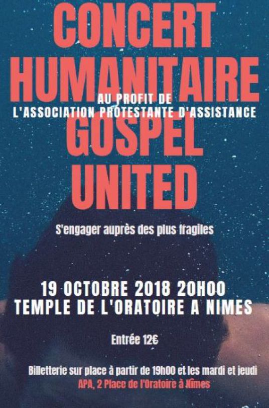 Affiche concert APA